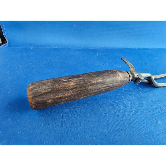 Vintage 2-Prong Meat Carving Fork w/Antler Handle - 12” Length - Picture 2 of 8